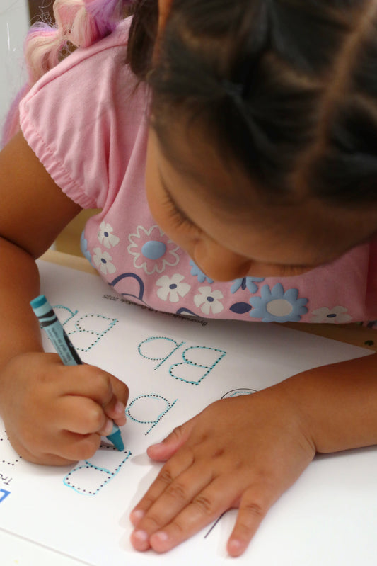 Alphabet Tracing Pages A-Z 26 Worksheets (Preschool, Pre-K, Kinder)